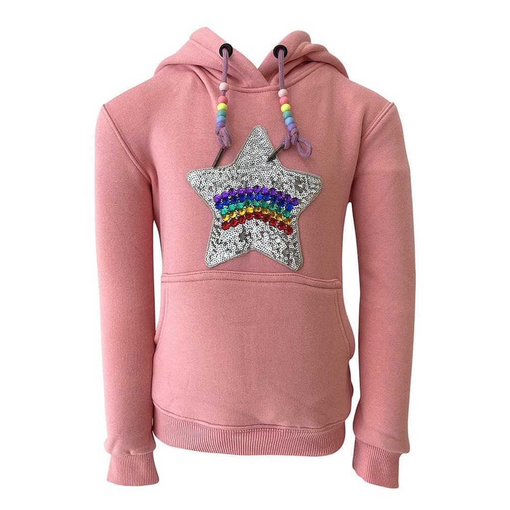 Lola and the Boys- Rainbow Star Hoodie ✨🌈